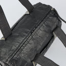 CHANEL Sports Hand Bag PVC Gray Silver CC Auth hk3194-6