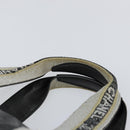 CHANEL Sports Hand Bag PVC Gray Silver CC Auth hk3194-8