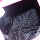 PRADA Tote Bag Nylon Pink Silver Auth hk3199-11