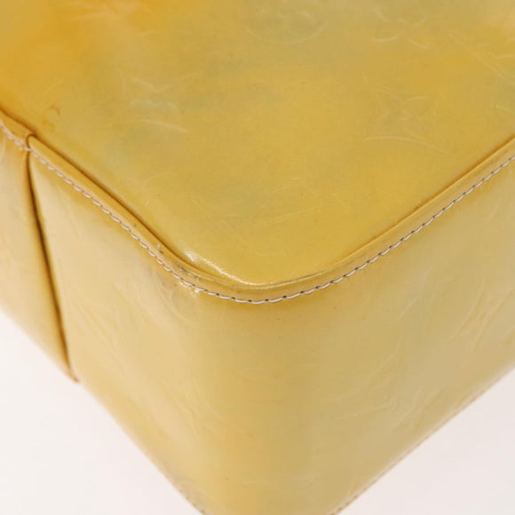 LOUIS VUITTON Monogram Vernis Columbus Tote Bag Gris M91028 LV Auth hk3200