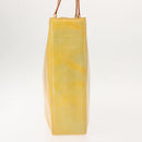 LOUIS VUITTON Monogram Vernis Columbus Tote Bag Gris M91028 LV Auth hk3200-4