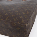 LOUIS VUITTON Monogram Sac Plat Hand Bag M51140 LV Auth hk3202-9