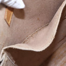 LOUIS VUITTON Monogram Sac Plat Hand Bag M51140 LV Auth hk3202-19