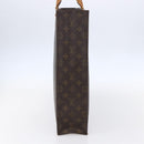 LOUIS VUITTON Monogram Sac Plat Hand Bag M51140 LV Auth hk3202-4