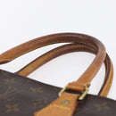 LOUIS VUITTON Monogram Sac Plat Hand Bag M51140 LV Auth hk3202-8