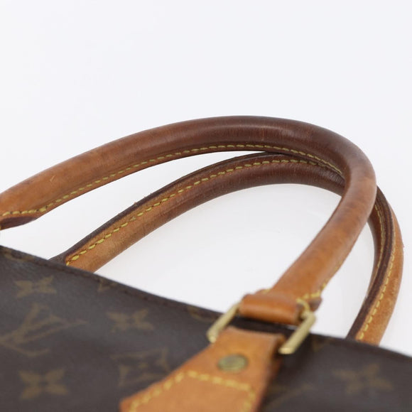 LOUIS VUITTON Monogram Sac Plat Hand Bag M51140 LV Auth hk3202