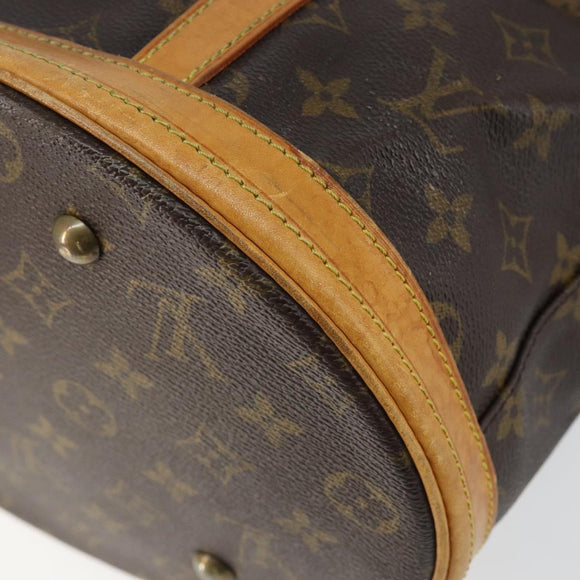 LOUIS VUITTON Monogram Bucket GM Shoulder Bag M42236 LV Auth hk3203