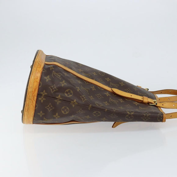 LOUIS VUITTON Monogram Bucket GM Shoulder Bag M42236 LV Auth hk3203