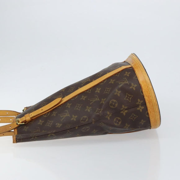 LOUIS VUITTON Monogram Bucket GM Shoulder Bag M42236 LV Auth hk3203