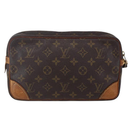 LOUIS VUITTON Monogram Marly Dragonne GM Clutch Bag M51825 LV Auth hk3205 - 0