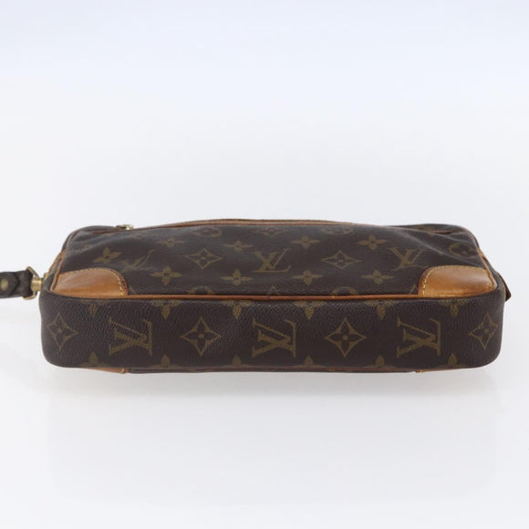 LOUIS VUITTON Monogram Marly Dragonne GM Clutch Bag M51825 LV Auth hk3205