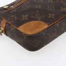LOUIS VUITTON Monogram Marly Dragonne GM Clutch Bag M51825 LV Auth hk3205-14