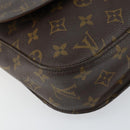 LOUIS VUITTON Monogram Saint Cloud GM Shoulder Bag M51242 LV Auth hk3208-16