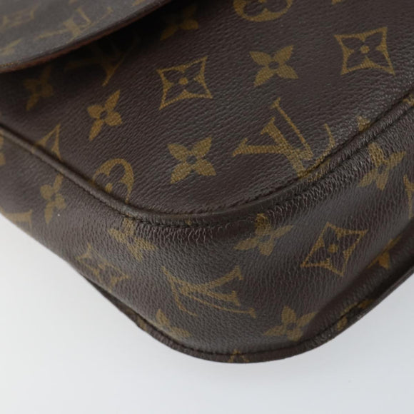 LOUIS VUITTON Monogram Saint Cloud GM Shoulder Bag M51242 LV Auth hk3208