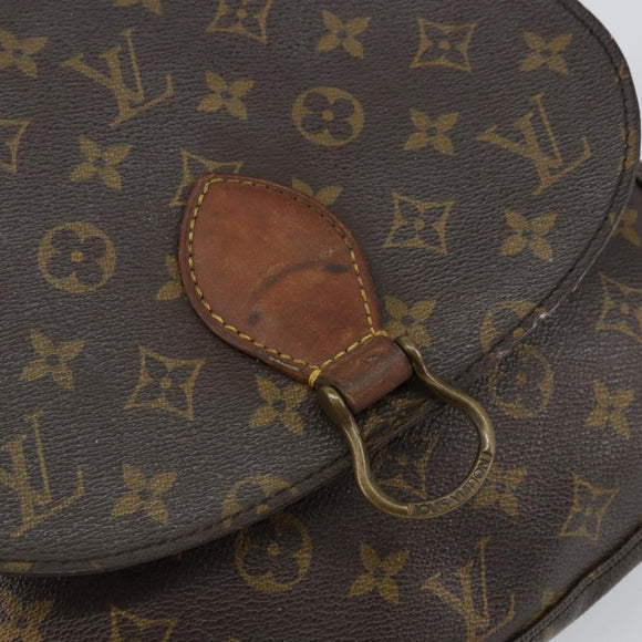 LOUIS VUITTON Monogram Saint Cloud GM Shoulder Bag M51242 LV Auth hk3208