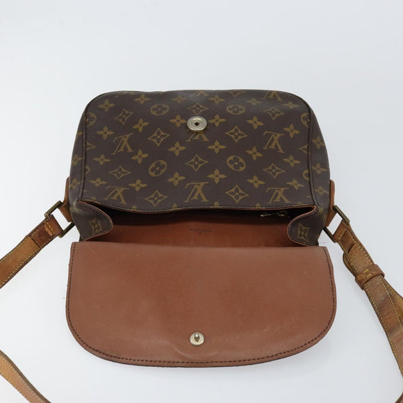 LOUIS VUITTON Monogram Saint Cloud GM Shoulder Bag M51242 LV Auth hk3208