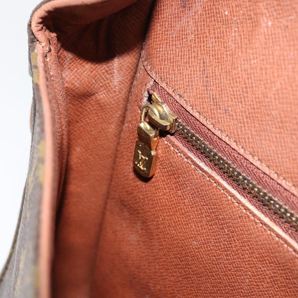 LOUIS VUITTON Monogram Saint Cloud GM Shoulder Bag M51242 LV Auth hk3208