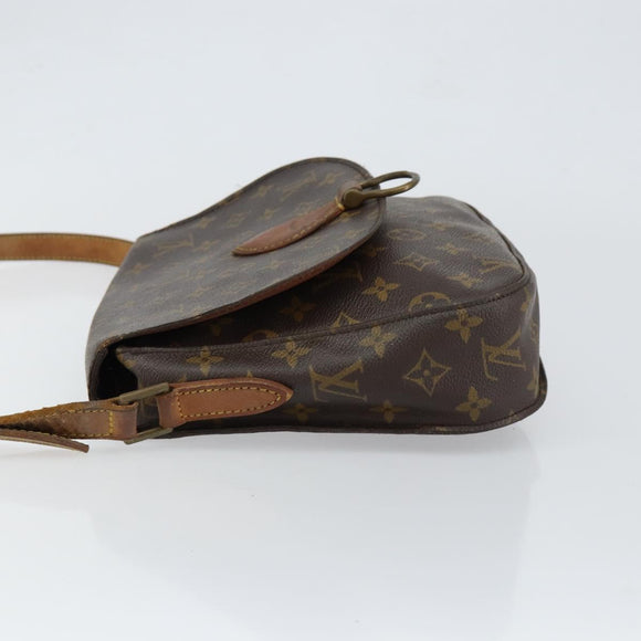 LOUIS VUITTON Monogram Saint Cloud GM Shoulder Bag M51242 LV Auth hk3208