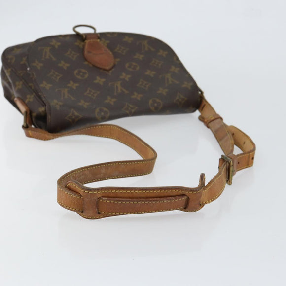 LOUIS VUITTON Monogram Saint Cloud GM Shoulder Bag M51242 LV Auth hk3208