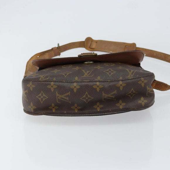 LOUIS VUITTON Monogram Saint Cloud GM Shoulder Bag M51242 LV Auth hk3208