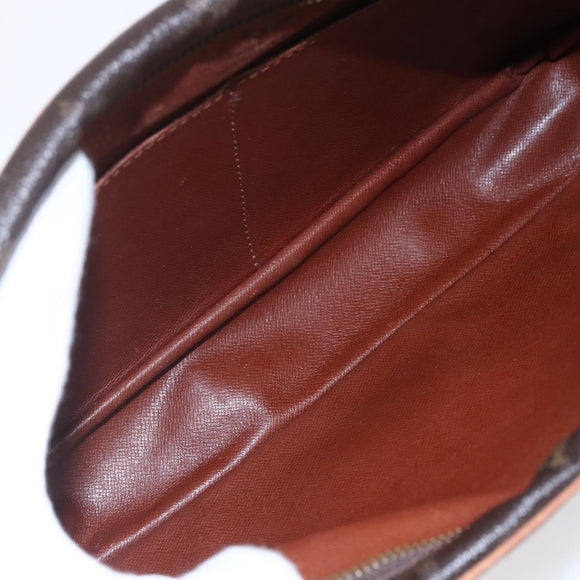 LOUIS VUITTON Monogram Compiegne 28 Clutch Bag M51845 LV Auth hk3210