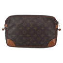 LOUIS VUITTON Monogram Compiegne 28 Clutch Bag M51845 LV Auth hk3210-3