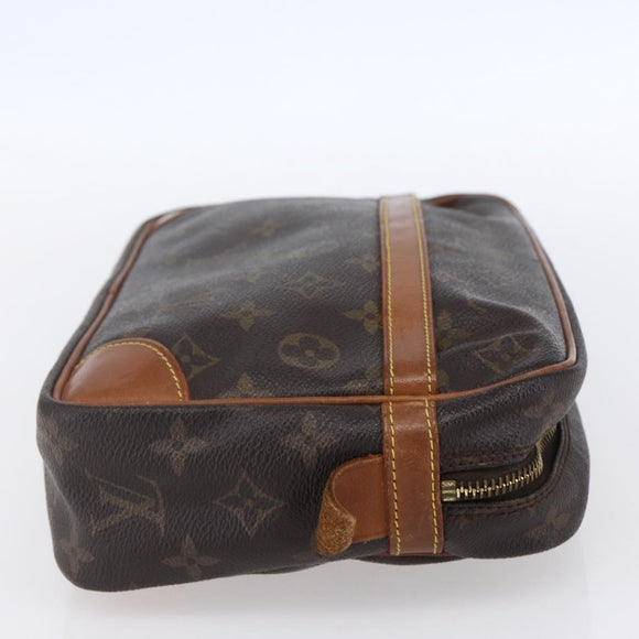 LOUIS VUITTON Monogram Compiegne 28 Clutch Bag M51845 LV Auth hk3210