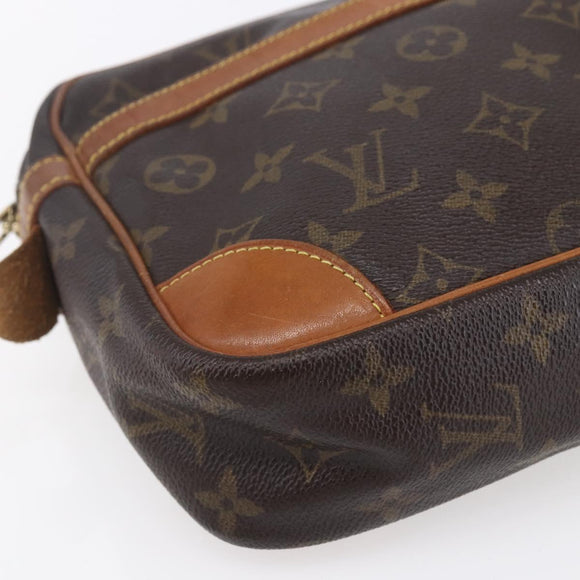 LOUIS VUITTON Monogram Compiegne 28 Clutch Bag M51845 LV Auth hk3210