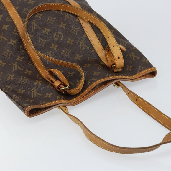 LOUIS VUITTON Monogram Bucket GM Shoulder Bag M42236 LV Auth hk3211
