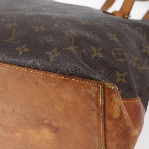 LOUIS VUITTON Monogram Cabas Mezzo Tote Bag M51151 LV Auth hk3212