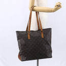 LOUIS VUITTON Monogram Cabas Mezzo Tote Bag M51151 LV Auth hk3212-24