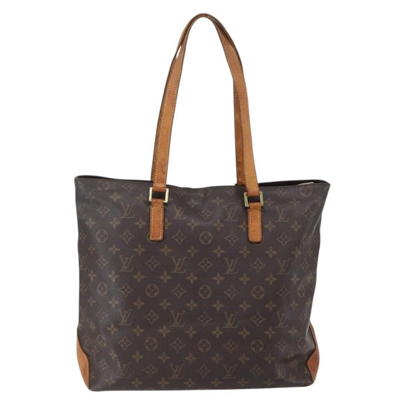 LOUIS VUITTON Monogram Cabas Mezzo Tote Bag M51151 LV Auth hk3212