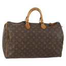 LOUIS VUITTON Monogram Speedy 40 Hand Bag M41522 LV Auth hk3213-1