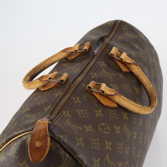 LOUIS VUITTON Monogram Speedy 40 Hand Bag M41522 LV Auth hk3213