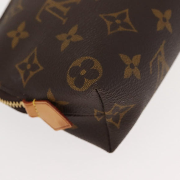 LOUIS VUITTON Monogram Pochette Cosmetic PM Pouch M43998 LV Auth hk3214