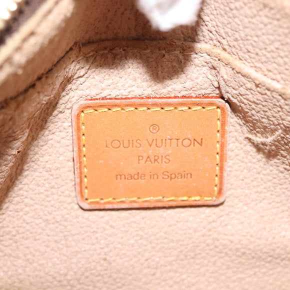 LOUIS VUITTON Monogram Pochette Cosmetic PM Pouch M43998 LV Auth hk3214