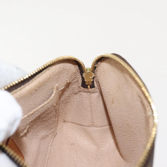 LOUIS VUITTON Monogram Pochette Cosmetic PM Pouch M43998 LV Auth hk3214