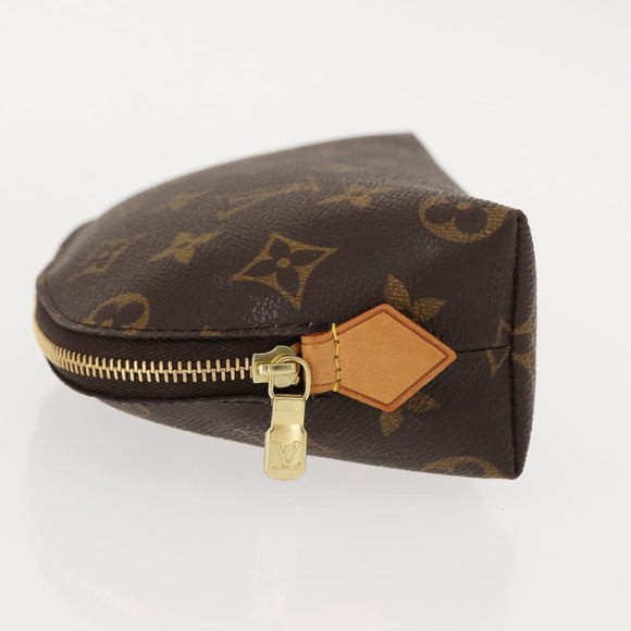 LOUIS VUITTON Monogram Pochette Cosmetic PM Pouch M43998 LV Auth hk3214