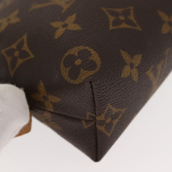 LOUIS VUITTON Monogram Pochette Cosmetic PM Pouch M43998 LV Auth hk3214