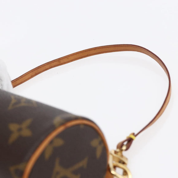 LOUIS VUITTON Monogram Papillon Pouch LV Auth hk3215
