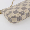 LOUIS VUITTON Damier Azur Mini Pochette Accessoires Pouch N63005 LV Auth hk3216-15