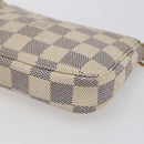 LOUIS VUITTON Damier Azur Mini Pochette Accessoires Pouch N63005 LV Auth hk3216-16