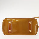 LOUIS VUITTON Monogram Vernis Alma BB Bag 2way Jone Passion M91697 Auth hk3219-5