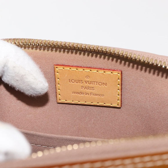 LOUIS VUITTON Monogram Vernis Alma BB Bag 2way Jone Passion M91697 Auth hk3219