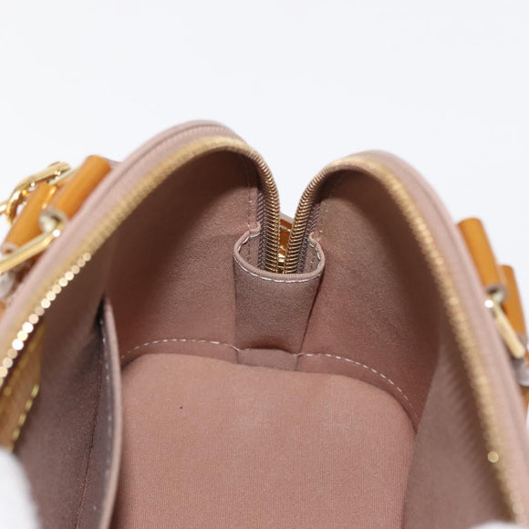 LOUIS VUITTON Monogram Vernis Alma BB Bag 2way Jone Passion M91697 Auth hk3219