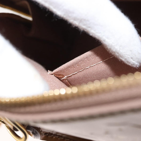 LOUIS VUITTON Monogram Vernis Alma BB Bag 2way Jone Passion M91697 Auth hk3219