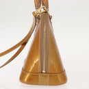 LOUIS VUITTON Monogram Vernis Alma BB Bag 2way Jone Passion M91697 Auth hk3219-3