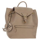 LOUIS VUITTON Monogram Empreinte Montsouris PM Bag Bronze M45410 LV Auth hk3223AM-1