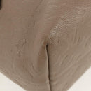 LOUIS VUITTON Monogram Empreinte Montsouris PM Bag Bronze M45410 LV Auth hk3223AM-15