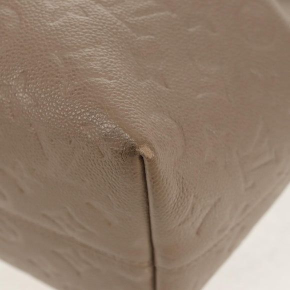 LOUIS VUITTON Monogram Empreinte Montsouris PM Bag Bronze M45410 LV Auth hk3223AM